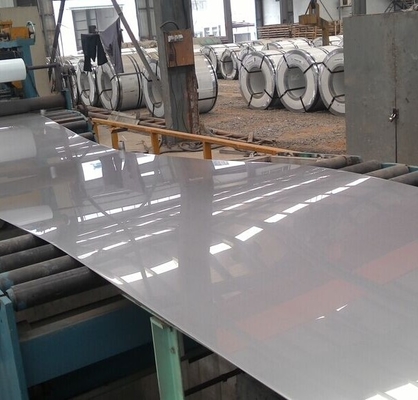 ΣΧ DIN AISI ASTM 203 204 304 347 Φύλλα από ανοξείδωτο χάλυβα 1 mm 5 mm 10 mm πάχος