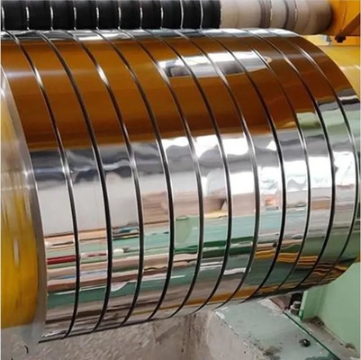 ASTM 201 304 316 0.5 0.7 0.76mm 5/8&quot; 3/8&quot; 1/2&quot; 3/4&quot; Ατσάλινη ταινία BA επιφάνεια